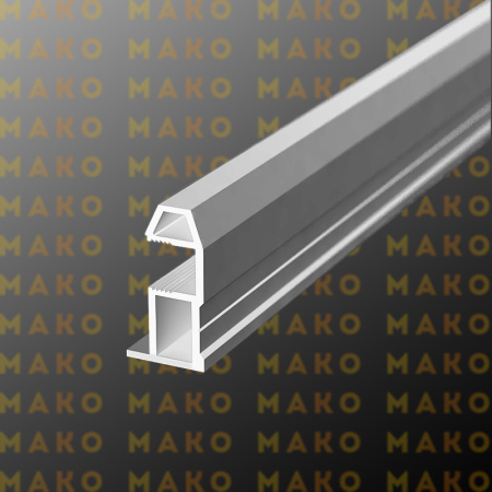 Профиль вертикальный MS161 Белый матовый (P11)